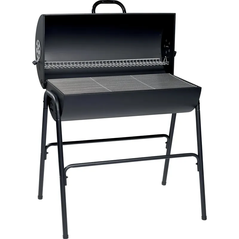 Barbecue a carbonella CMI nero con coperchio Finale Uitverkoop