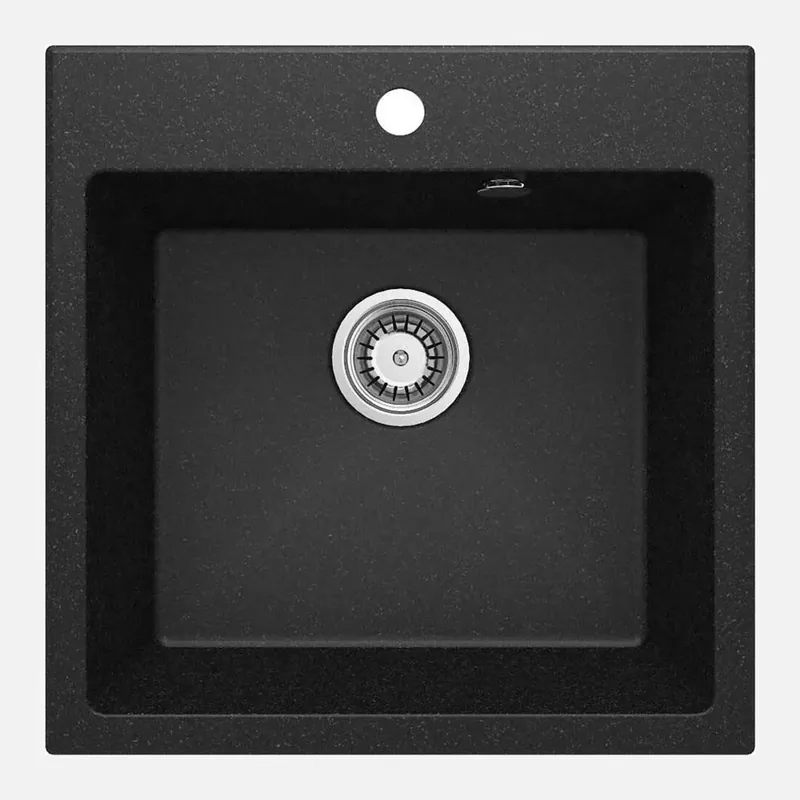 Koop Online Lavello 1 vasca Idrostile Banes 500x216 mm grafite