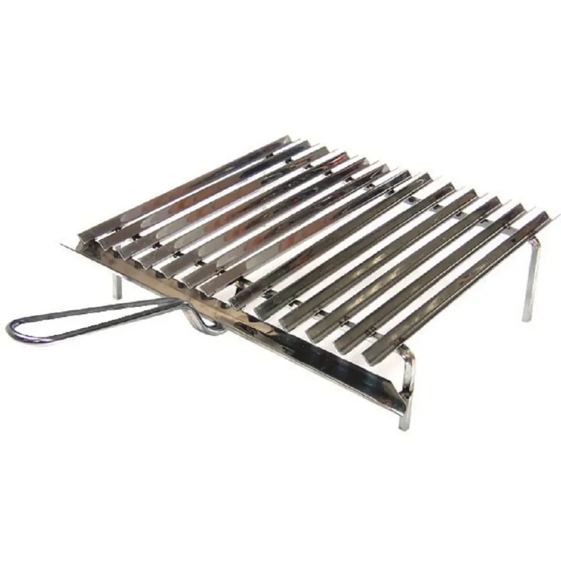 Aanbieding Graticola in acciaio inox SANDRIGARDEN con recupero grassi 60x40 cm