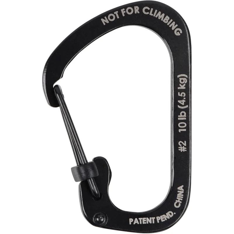 Voordeelprijs Moschettone Nite Ize Slide Lock misura 2 nero
