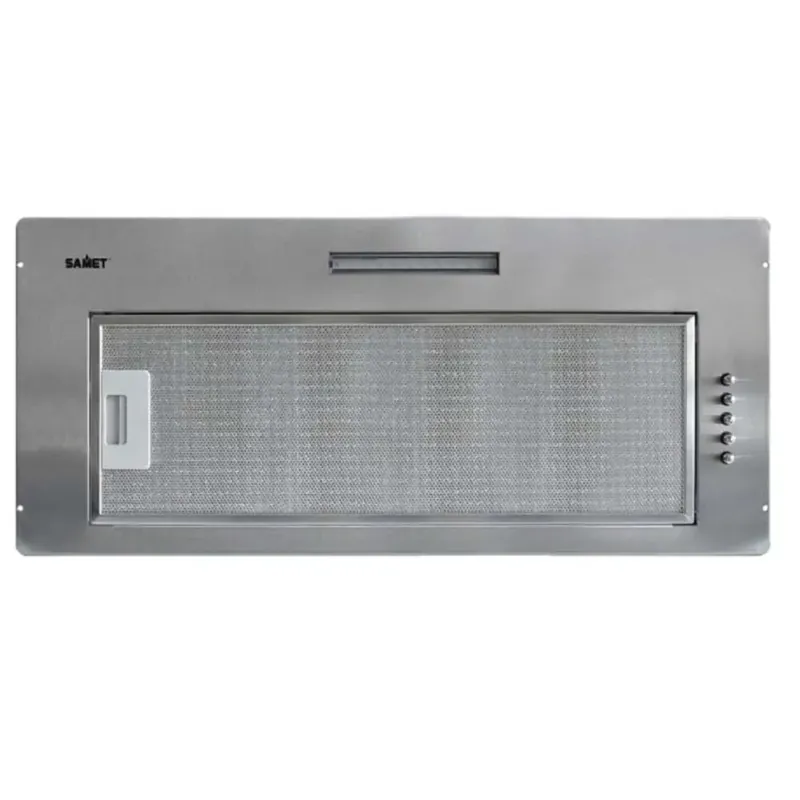 Cappa da incasso sottopensile in acciaio 69, 5 cm grigio Direct Beschikbaar