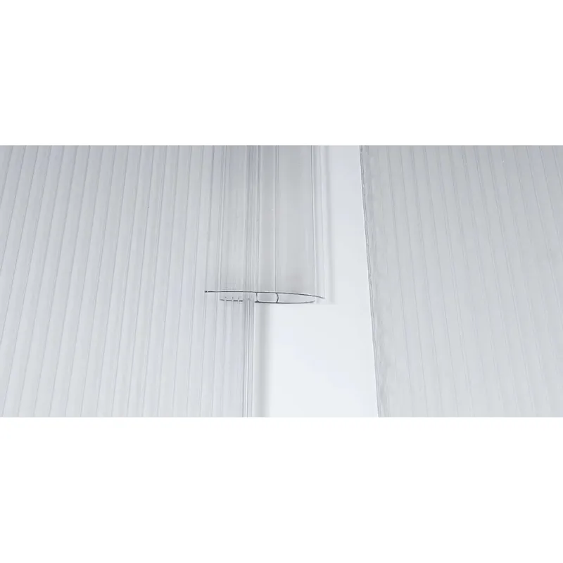 Alleen Vandaag Profilo policarbonato per giunzione "H" 0,53x300 cm sp 6 mm trasparente