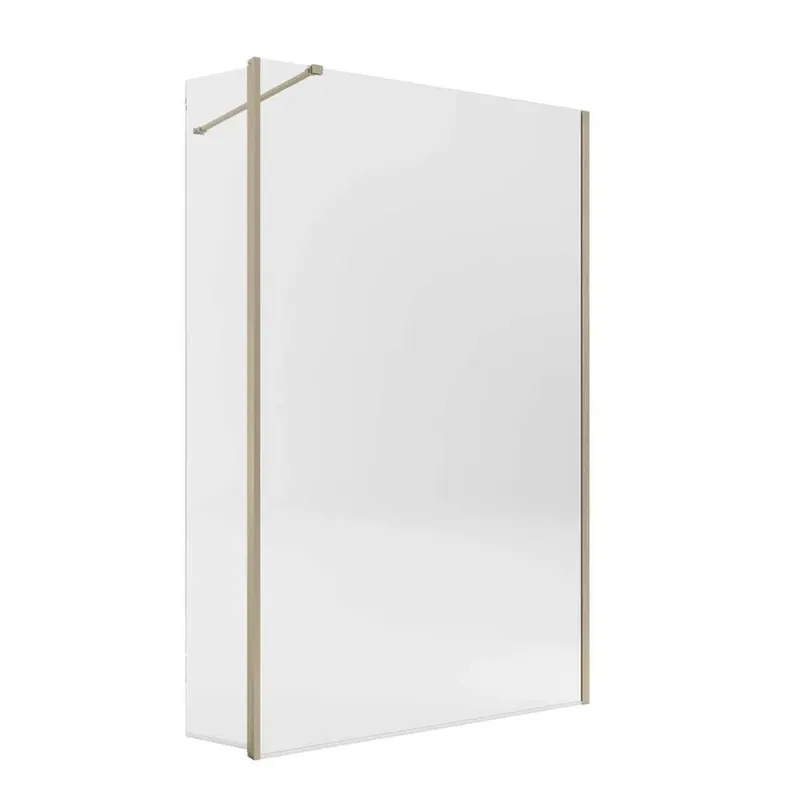 Aletta girevole doccia Walk-in Orion 30cm profilo oro spazzolato Fabrieksprijs