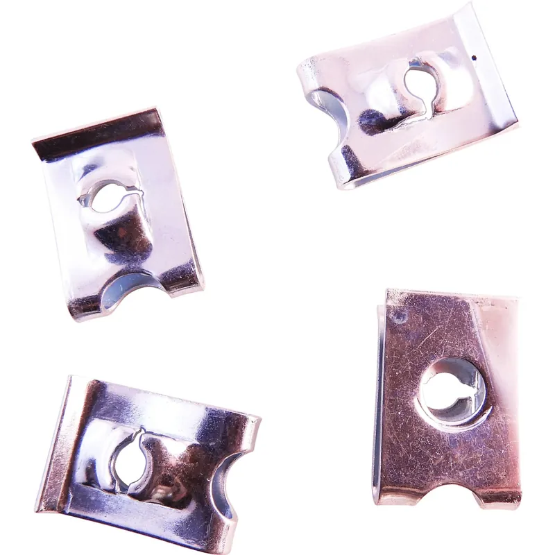 Weekendaanbieding Placchetta blocca viti da 3,5 mm in acciaio zincato 20 mm x 15 mm 6 pz
