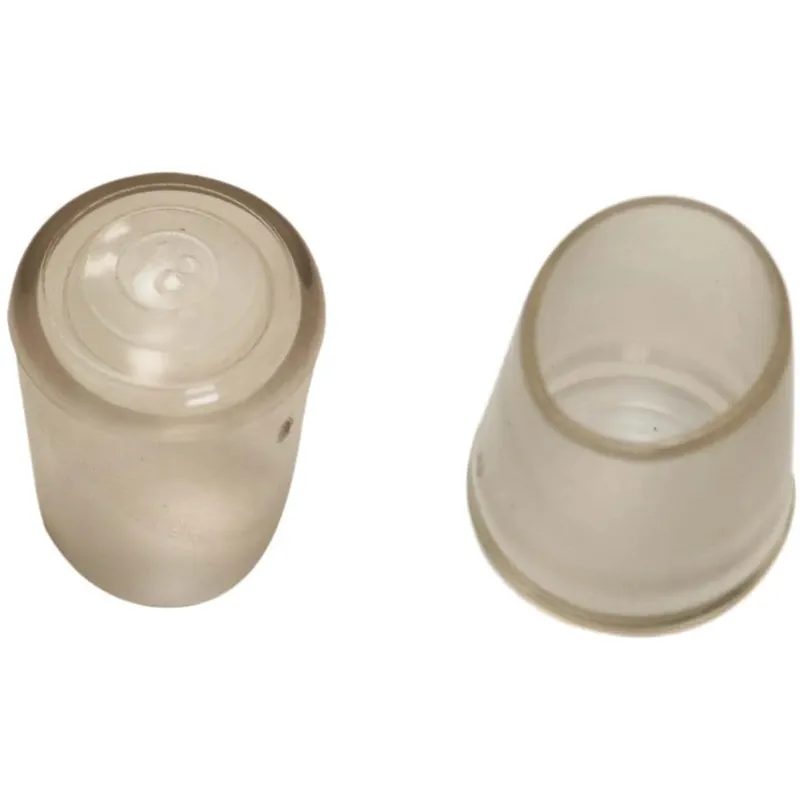 8 puntali calzanti in PVC trasparenti 18 mm Koopje