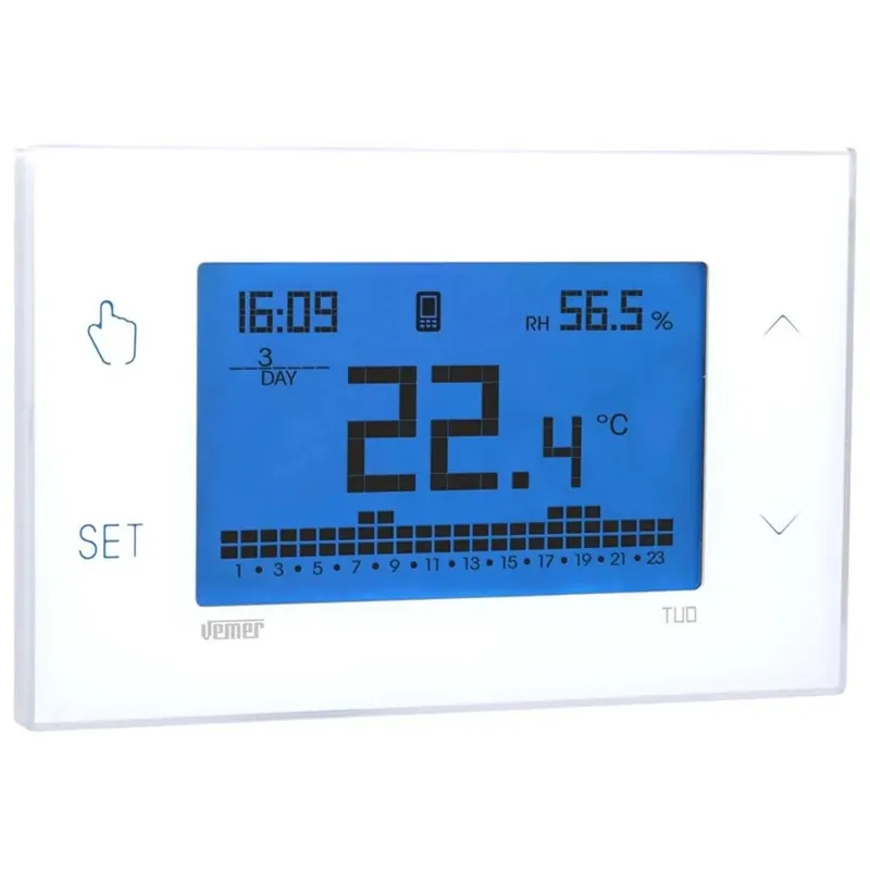 Aanbieding Cronotermostato elettronico touch screen 4G-LTE bianco