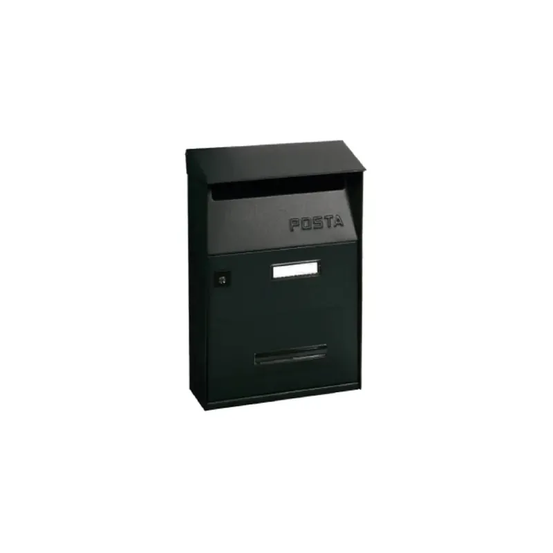 Aanbieding Cassetta postale in lamiera Classic 210x320x90 mm nero