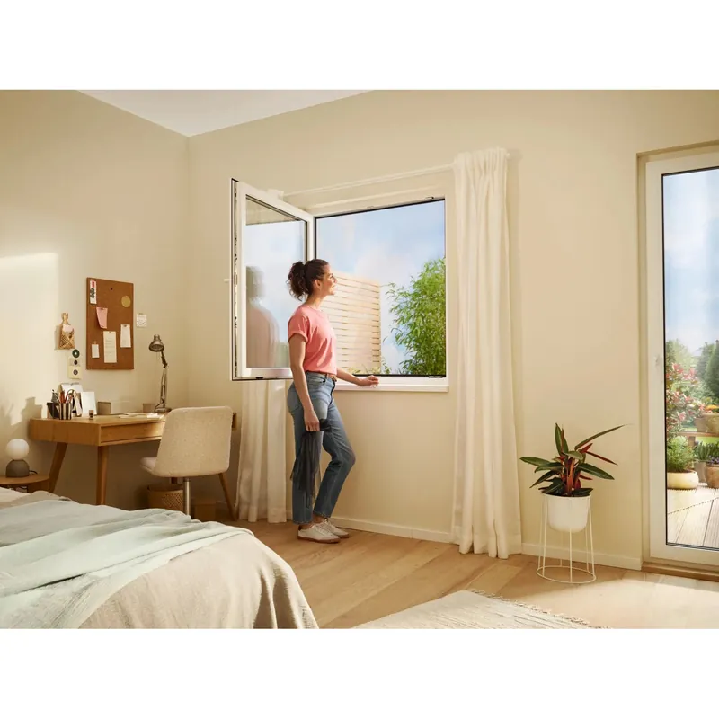 Zanzariera Tesa Comfort 150x130 cm bianca Seizoensaanbieding