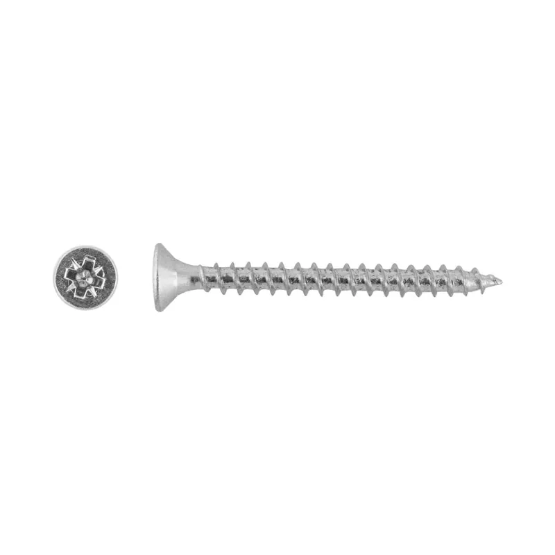 Vite per legno testa piana svasata acciaio inox 3,5x30 mm 20 pz Korting