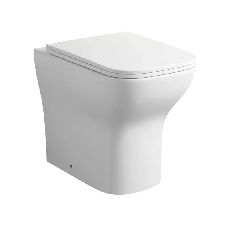 WC filo muro Tulipano ceramica bianco lucido Direct Beschikbaar