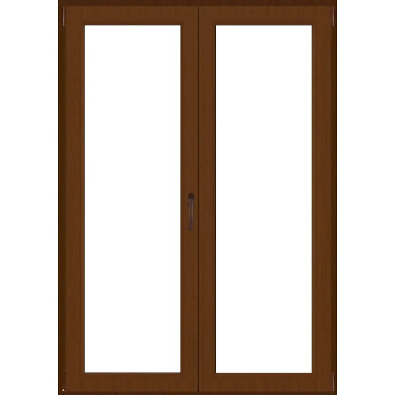 Voordeelprijs Portafinestra 2 ante 120 cm x 220 cm destra noce