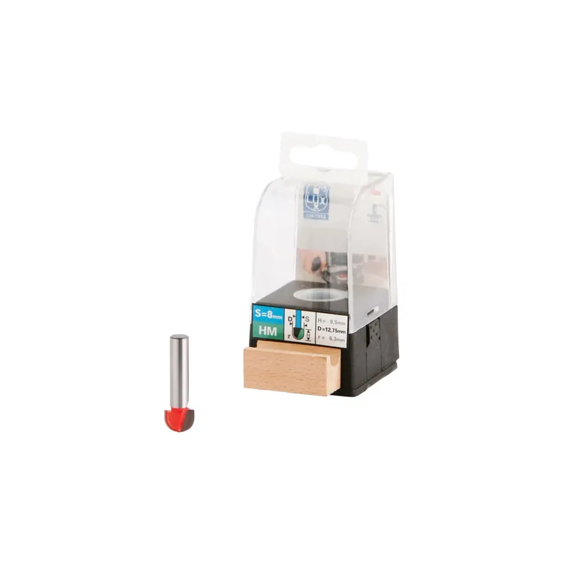 Voordeelprijs LUX-TOOLS Fresa LUX-TOOLS a raggio concavo HM 12,75 mm