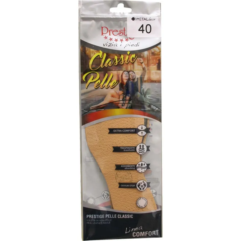 2 solette antiodore in carbonpelle n. 40 Veilige Betaling