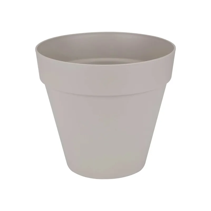 Voordeelprijs Vaso Loft urban rotondo con rotelle 40 cm grigio