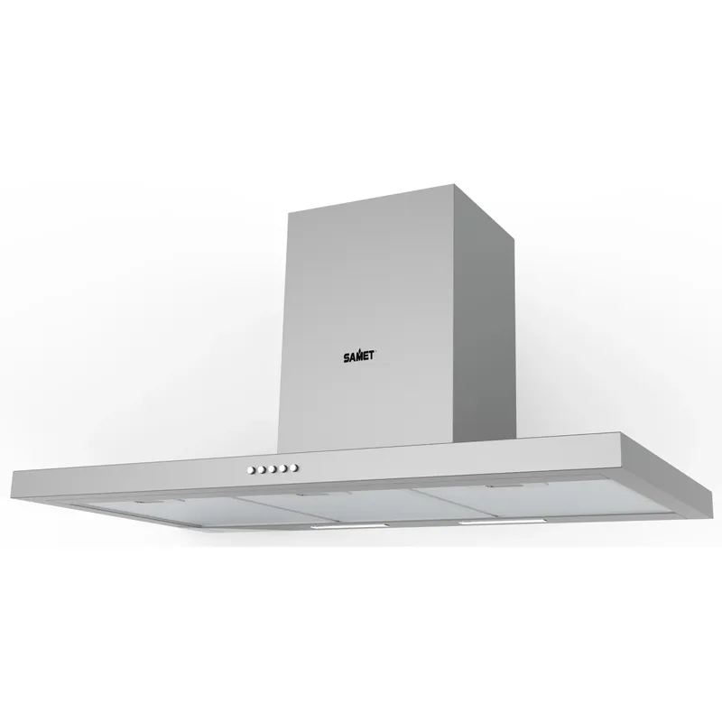 Cappa a parete in acciao Embla 90 cm grigio Lage Kosten