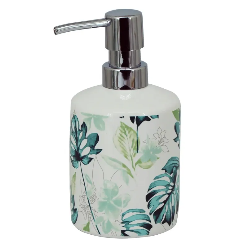 Voordeelprijs Dispenser sapone Gardena in ceramica bianco e verde