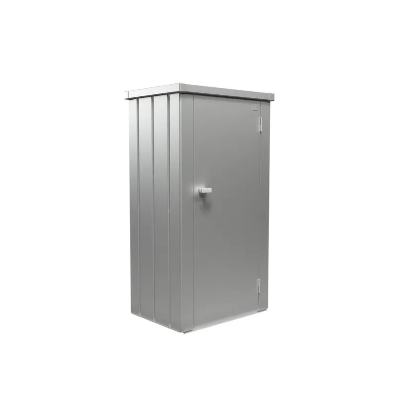 Armadio da esterno Biohort Julia taglia M argento metallizzato Must-Have