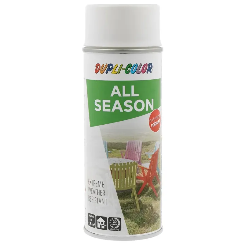 Actieprijs Vernice spray All Season 400 ml bianco puro RAL 9010 opaco