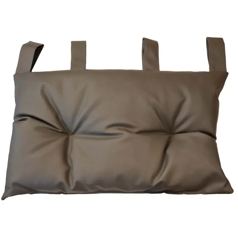 Alleen Vandaag Cuscino per testiera letto 70x45 cm grigio