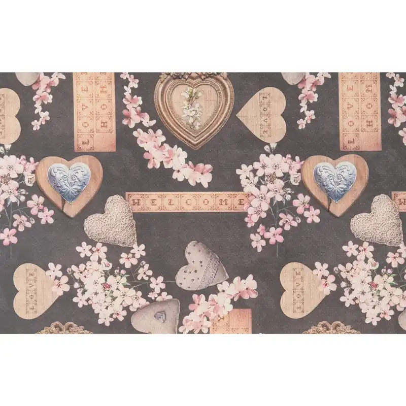 Tappeto Floor amabile nero 50 x 180 cm Merkproduct