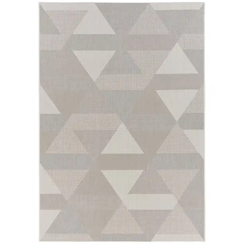 Tappeto arredo Lumiere 135 x 190 cm tortora Koopje