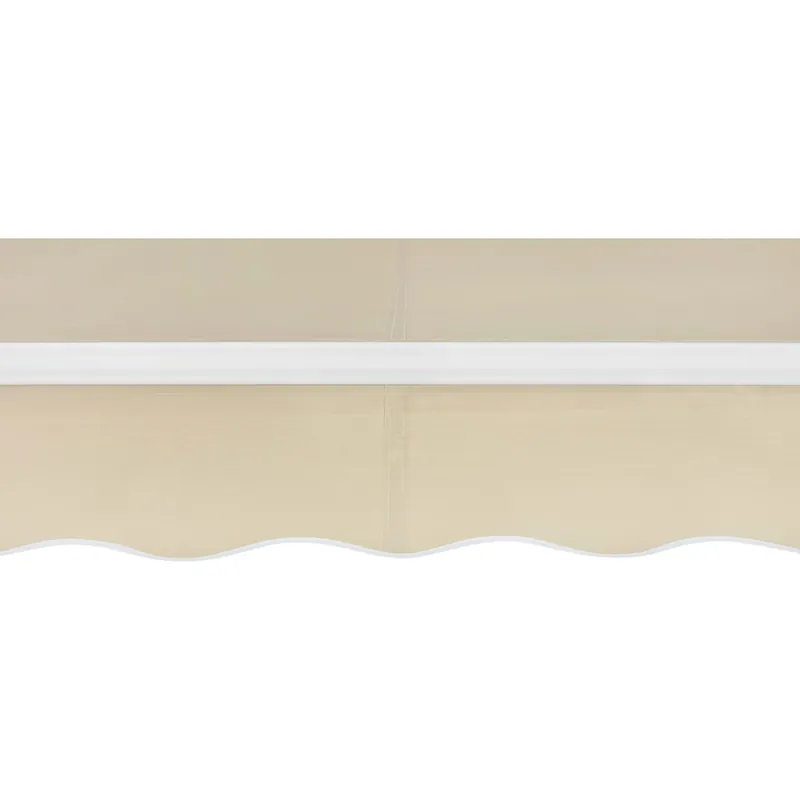 Tenda da sole a braccio reclinabile 295x200 cm beige Fabrieksprijs