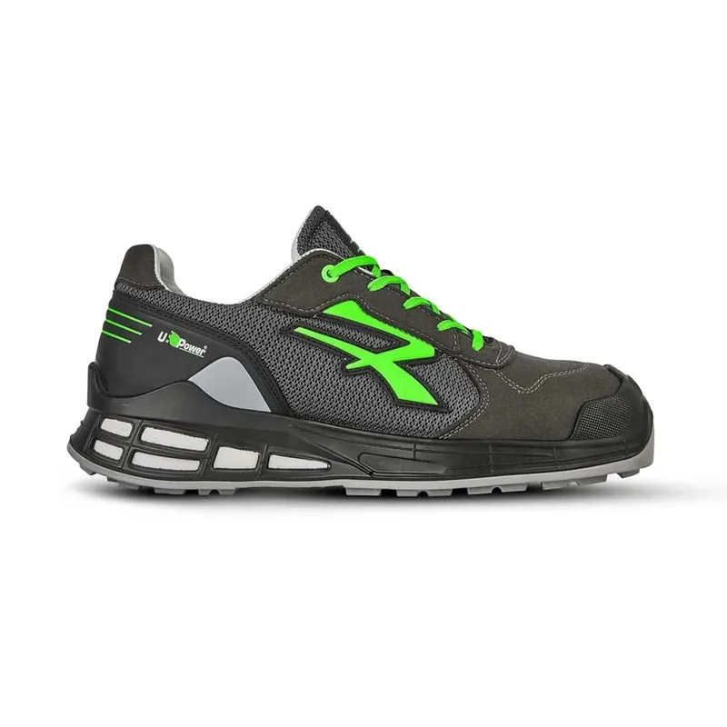 Alleen Vandaag Scarpa antinfortunistica traspirante Egon grigio-verde tg 41