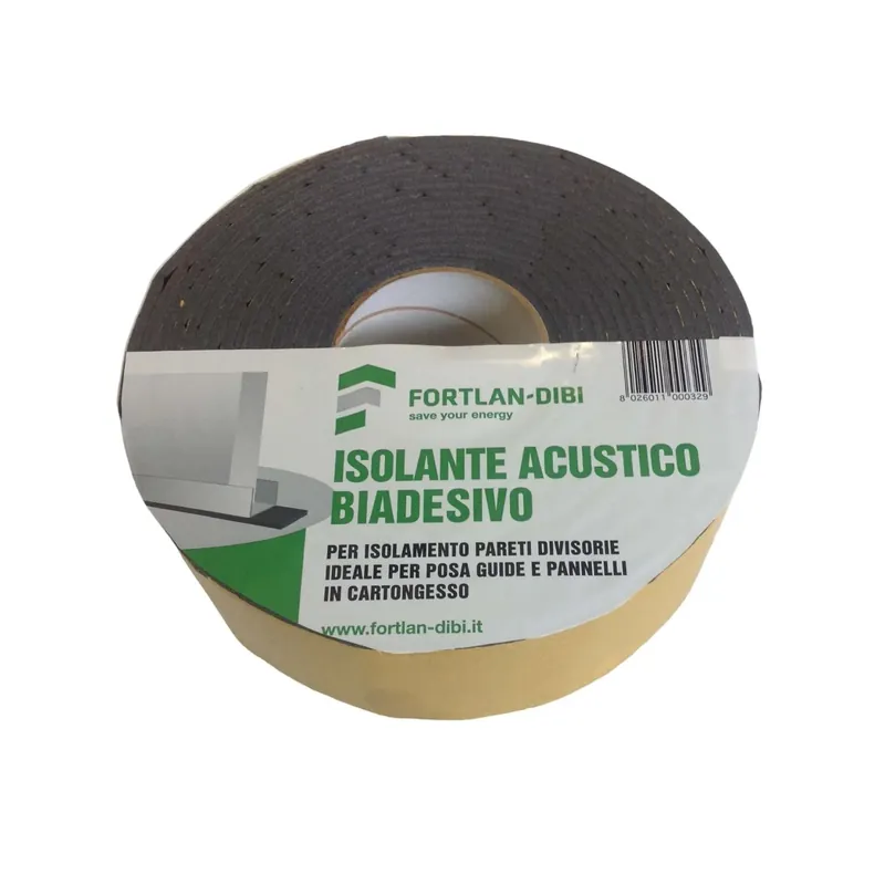 Guarnizioni acustiche per posa guide cartongesso spessore 3 mm Snelle Levering