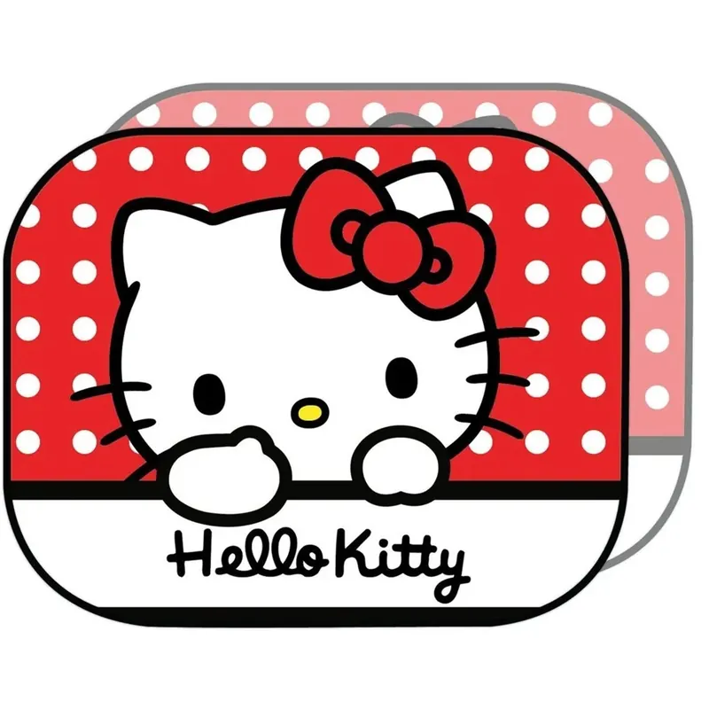 Coppia tendine laterali Hello Kitty 44x35cm Exclusieve Aanbieding