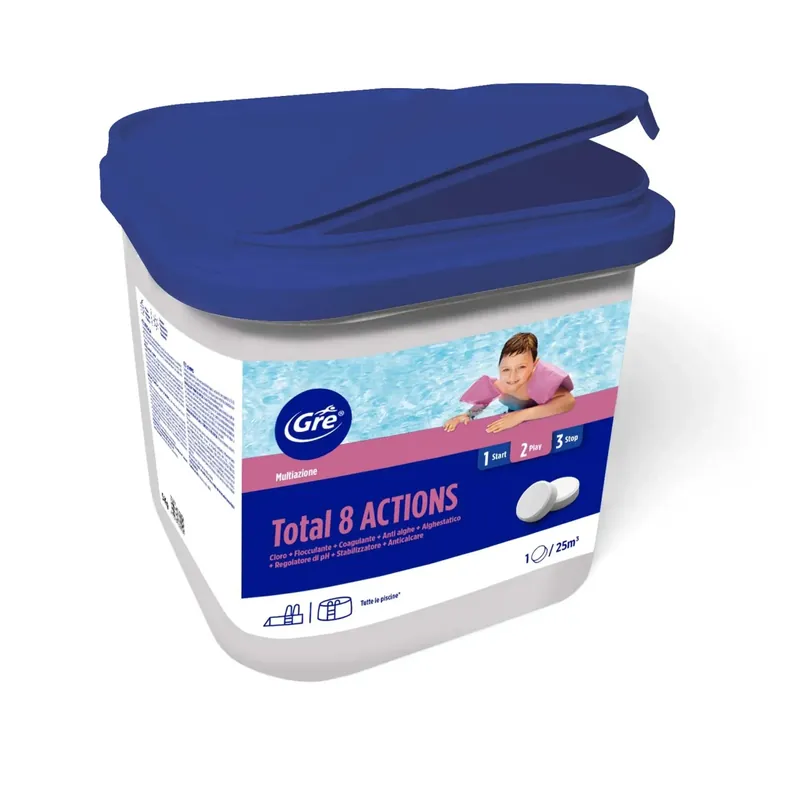 Trattamento 8 Azioni 5 kg tavolette da 250 g Voordeelprijs
