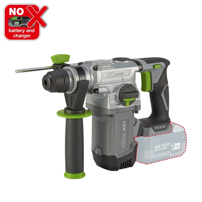 Premium Martello scalpellatore LUX-TOOLS 18 V A-BH-20 B - Solo corpo macchina