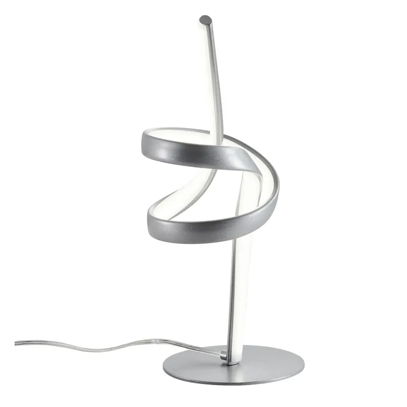 Flitsaanbieding Lampada da tavolo argento Malika LED 12W 4500K