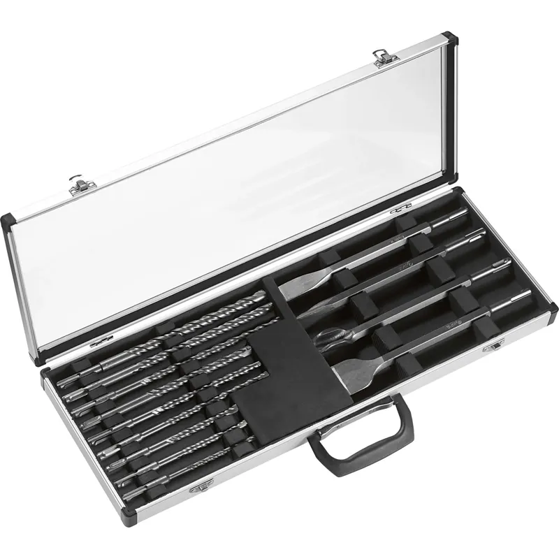 Aanbieding Punte trapano e scalpelli set LUX-TOOLS Classic SDS-Plus 14 pz