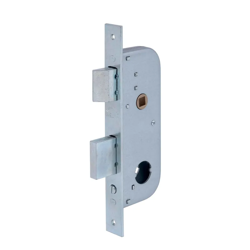 Serratura da infilare per cancelli e porte in ferro frontale 22 mm Meest Verkocht