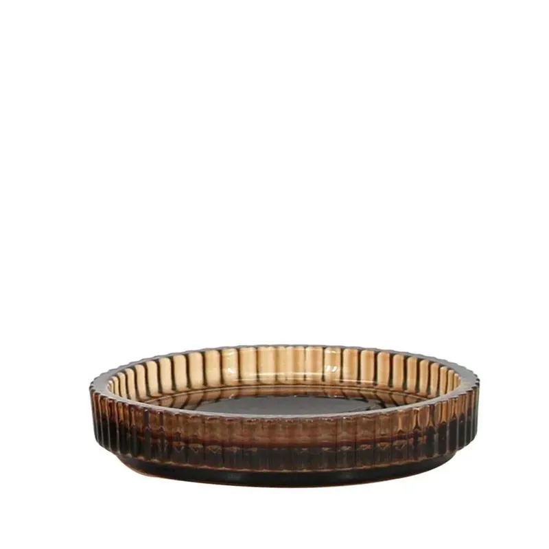 Fabrieksprijs Porta sapone Deco in vetro ambra
