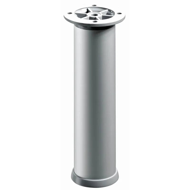 Meest Verkocht Piede per mobile regolabile in alluminio Hettich Ø 40x H 200-230 mm