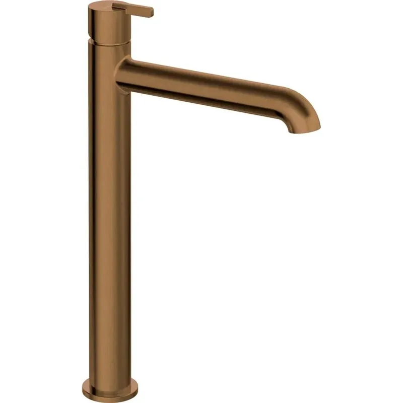 Miscelatore lavabo Limonar alto bronzo spazzolato Weekendaanbieding