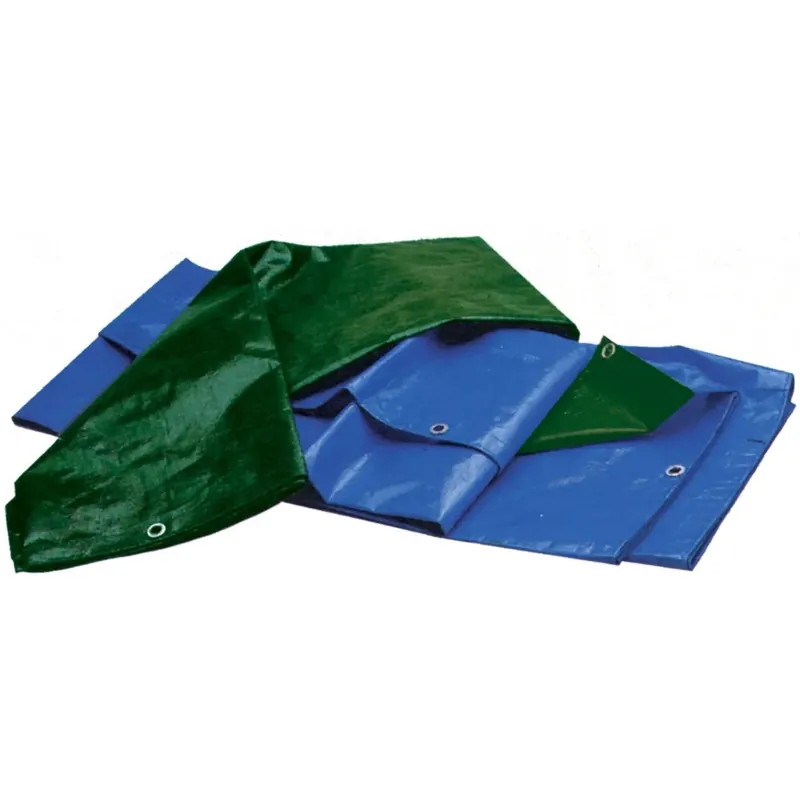 Telone occhiellato antistrappo 2x3 m blu e verde Superprijs