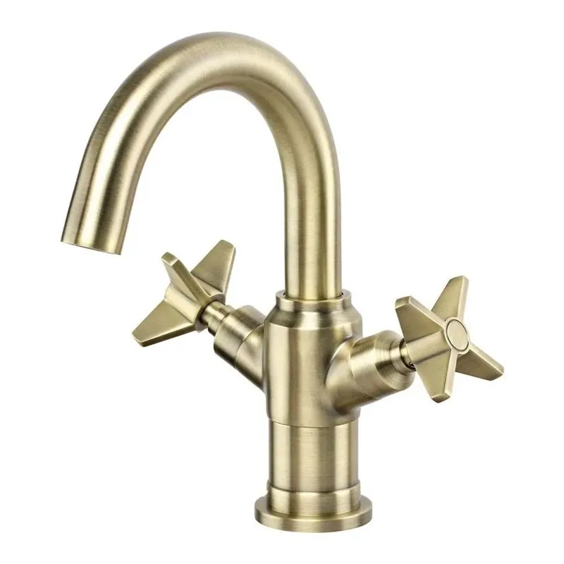 Voordeelprijs Miscelatore lavabo Madruga in ottone H65 L260 P380 mm