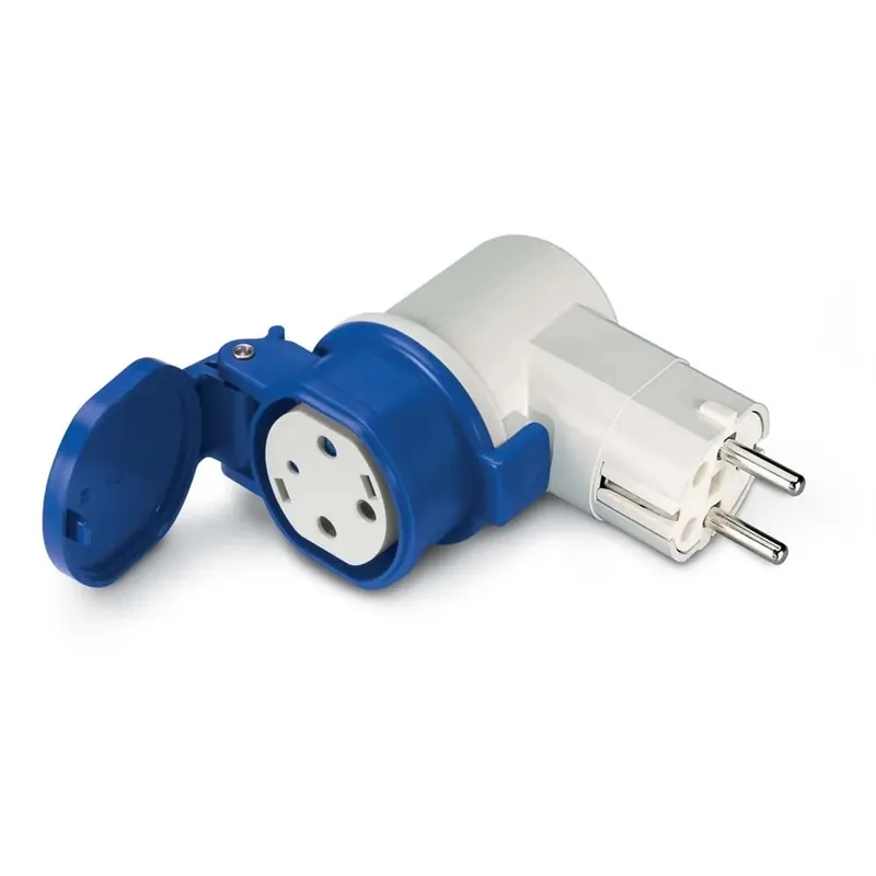 Adatt. tedesca-libera 16a 250 V 2p+t IP20 Lage Prijs