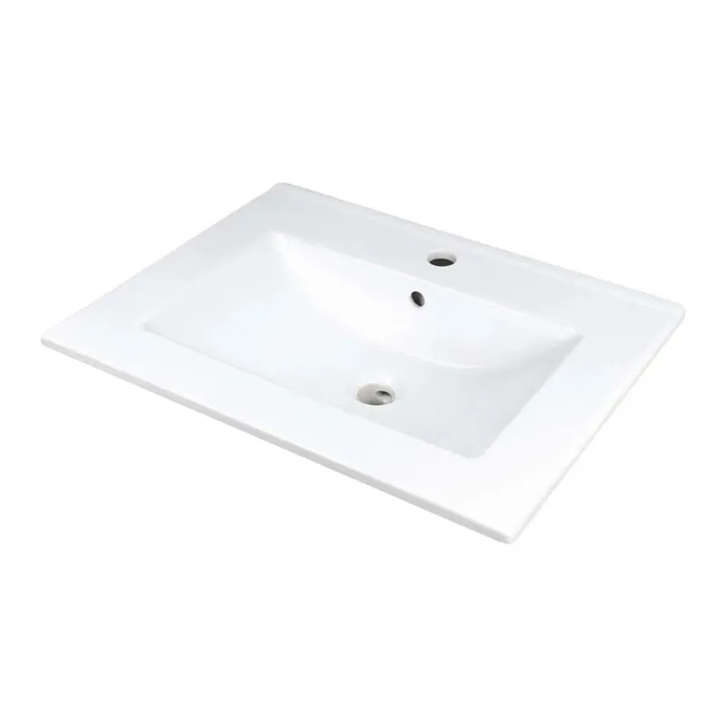 Premium Lavabo da incasso Idrostile basetta rubinetteria 465x160 mm