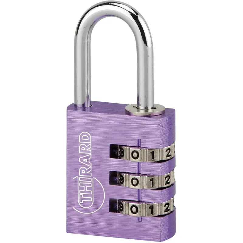 Lucchetto a combinazione in alluminio Maxium Code 30 mm Nieuw