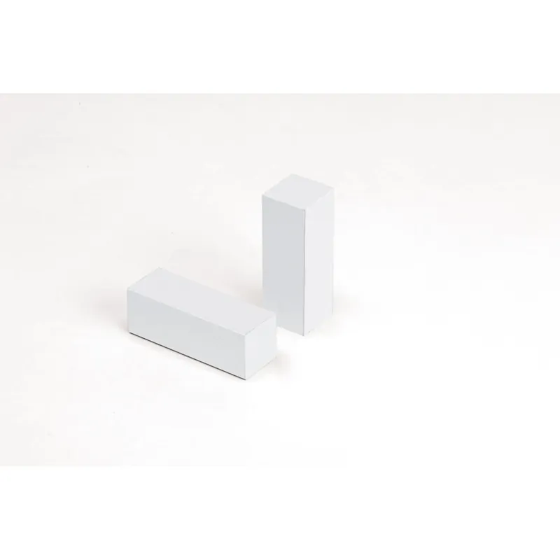 Blister per posa ad angolo battiscopa mdf rettangolare bianco Gratis Retour