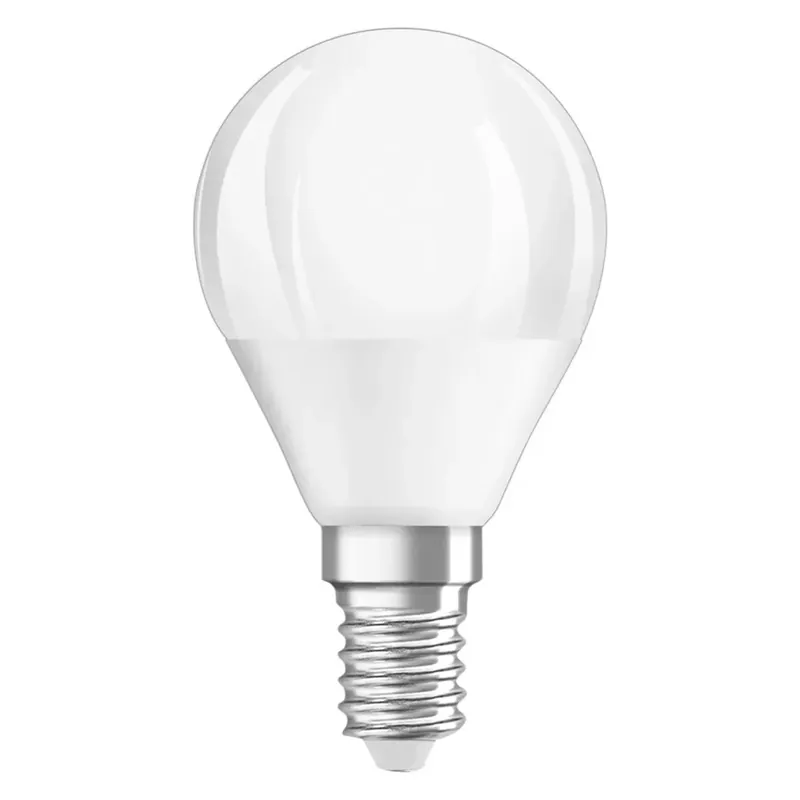 Lampadina LED E14 forma a sfera Osram 470lm bianco opaco Fabrieksprijs