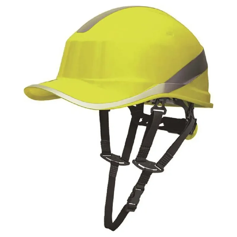 Koop Vandaag Casco da lavoro per cantiere Deltaplus Diamond-V giallo