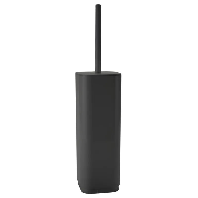 Portascopino bagno Seventy H 38,8 cm nero opaco Korting