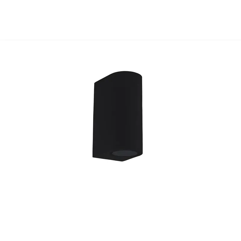 Applique LED da parete AXO bidirezionale nera GU10 68x92 mm Populair