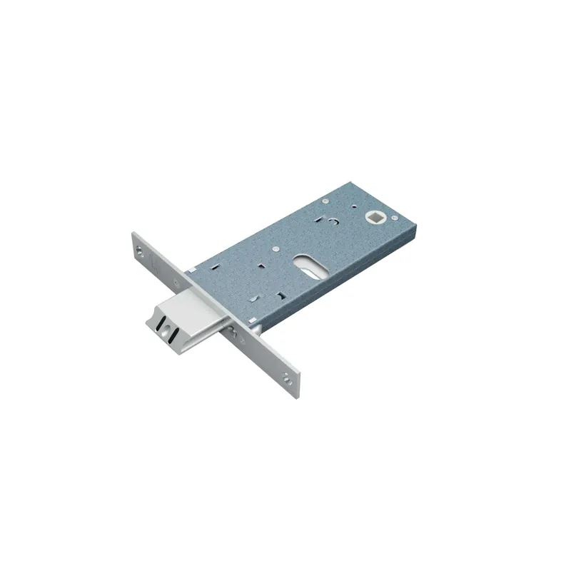 Serratura per fasce con scrocco regolabile frontale 16 mm entrata 70 mm Merkproduct