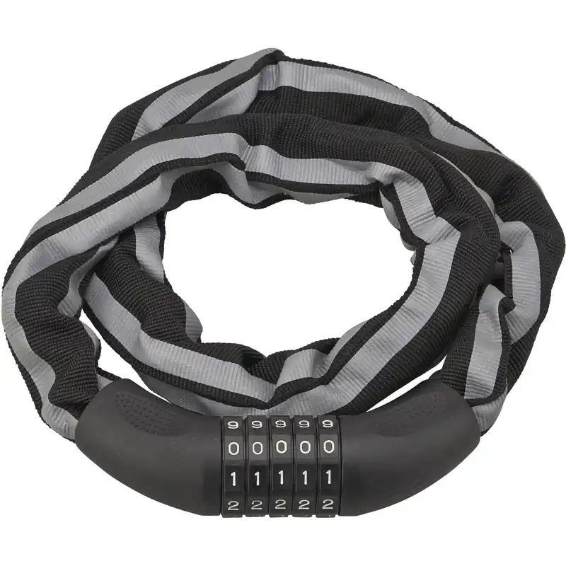 Lucchetto biker a cavo con combinazione 6 x 0,90 m resettabile Exclusieve Aanbieding
