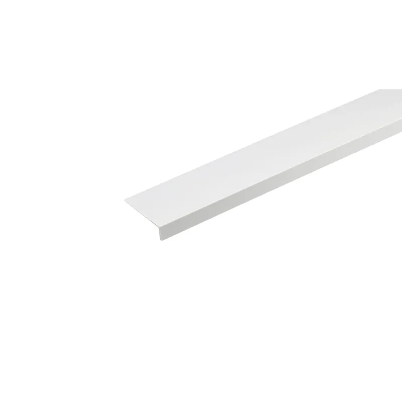 Profilo angolare a L 2,6 m 30x20 mm in pvc bianco opaco Bestseller